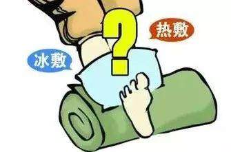 先了解一些基本知识,足部受到运动伤害时,冷热疗法能够借由消肿,止痛